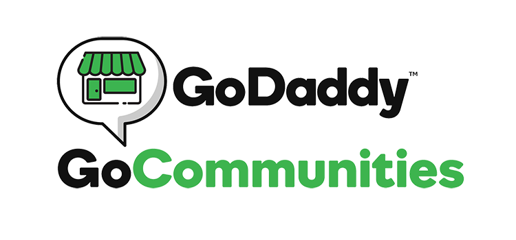 GoDaddy Go Communities - Signature program logo GoDaddy Go Communities - Signature program logo